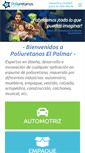 Mobile Screenshot of poliuretanoselpalmar.com